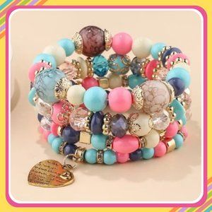 4-Piece Beaded Bracelets
